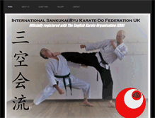 Tablet Screenshot of iskfsankukai.com